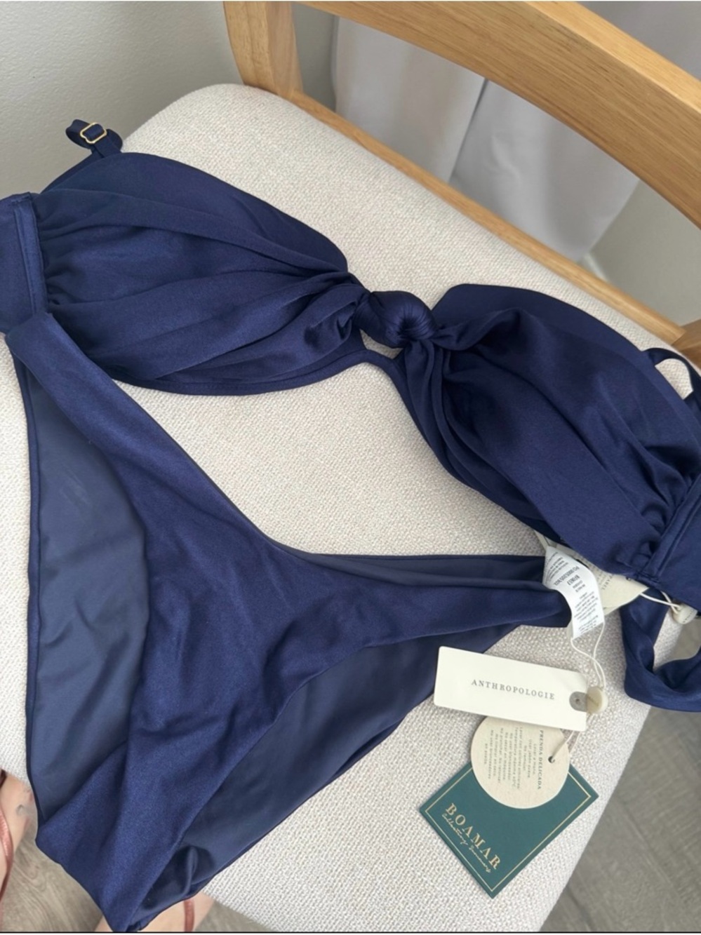 NWT Boamar Navy Bikini Set